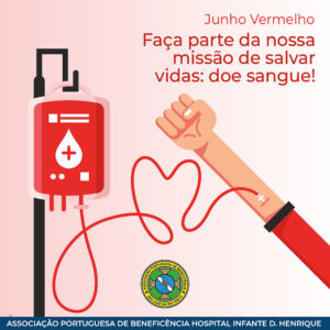 Junho Vermelho – Doe sangue e salve vidas